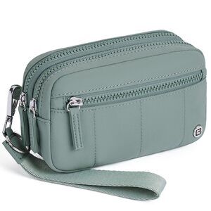 3279 Small Nylon Crossbody Bags ,RFID Wristlet Purse Built in Wallet, 4